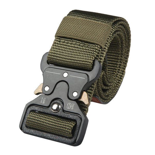 Indian Army Green Belt Plain (Nylon) - Online Army Store