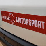 Windscreen Stickers Cougar Motorsport - Cougar Motorsport Shop